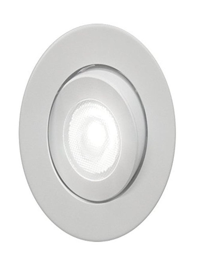 نيكور إضاءة NICOR LED Gimbal Downlight مقاس 2 بوصة باللون الأبيض، 2700 كلفن (DLG2-10-120-2K-WH) - Image 4