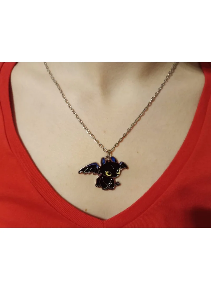 تيزجيلسين How to Train Your Dragon Night Fury Necklace