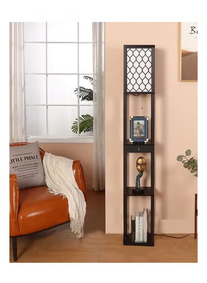 ignite Nordic Modern Bedroom linen cover Standing Floor vertical lamp 9W Remote controllable with USB - Image 3