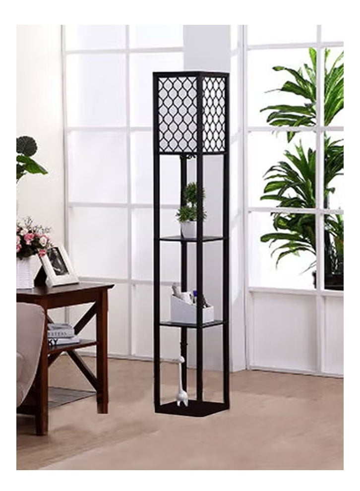 ignite Nordic Modern Bedroom linen cover Standing Floor vertical lamp 9W Remote controllable with USB - Image 1