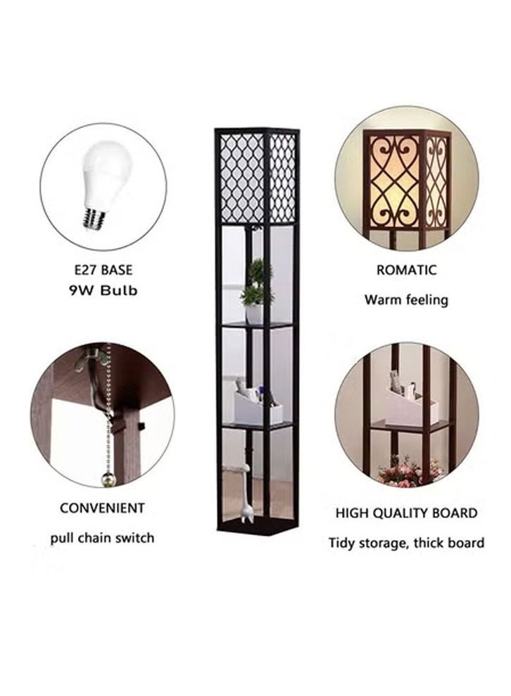 ignite Nordic Modern Bedroom linen cover Standing Floor vertical lamp 9W Remote controllable with USB - Image 4