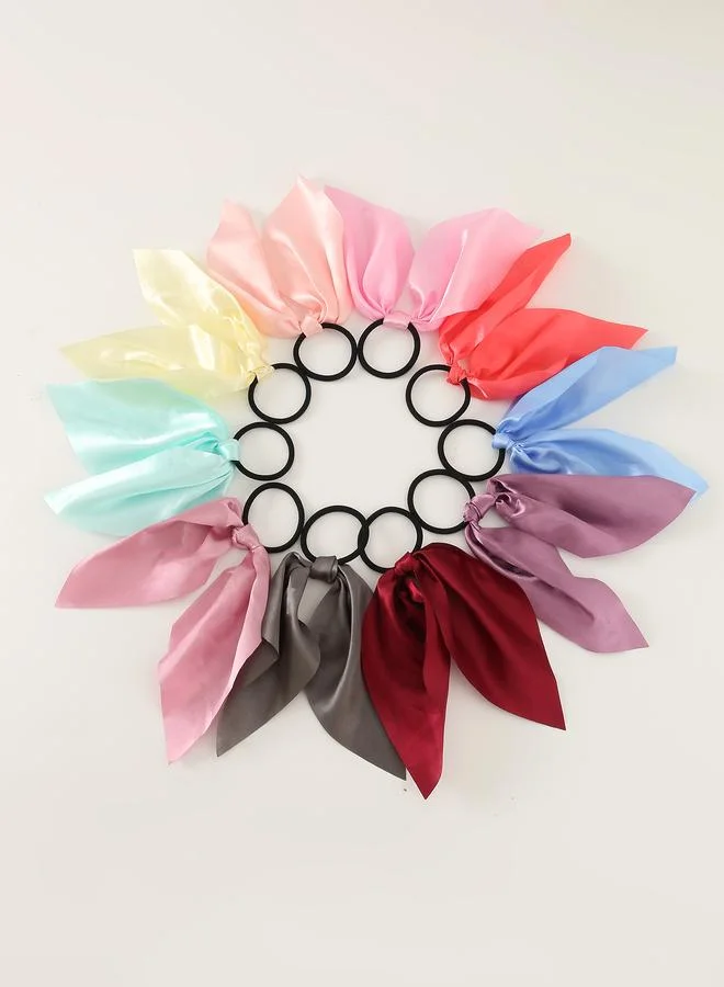 تايك تو Set of 10 - Solid Fashion Hair Ties