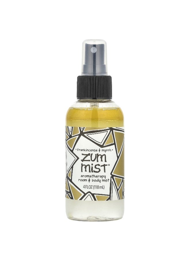 ZUM ZUM, Zum Mist®, Aromatherapy Room & Body Mist, Frankincense & Myrrh, 4 fl oz (118 ml)  - Image 1