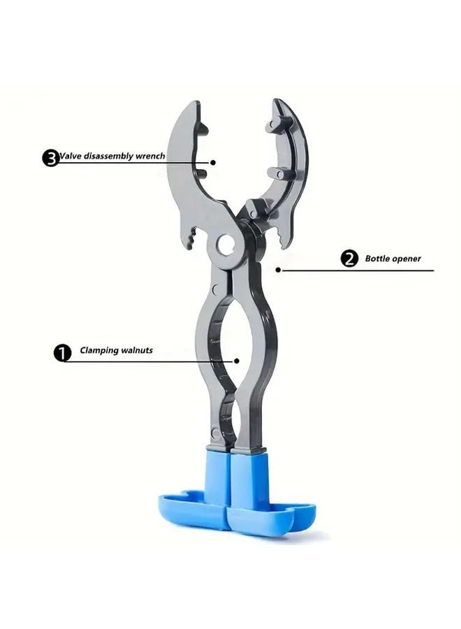 7 5 Inch Multi Purpose Wrench For Gas Cylinder Valves 20 Scenarios Tool - Image 1