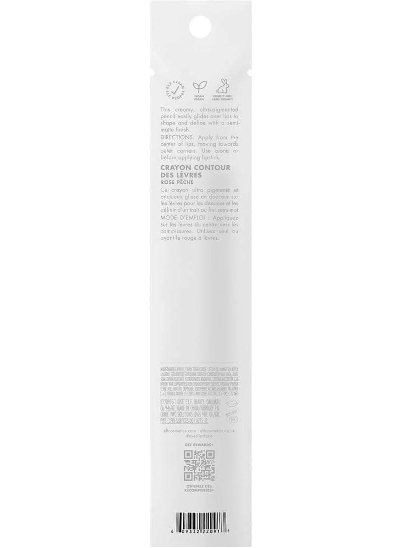 elf cosmetics Cream Glide Lip Liner Truth or Bare - Peachy Pink - Image 4