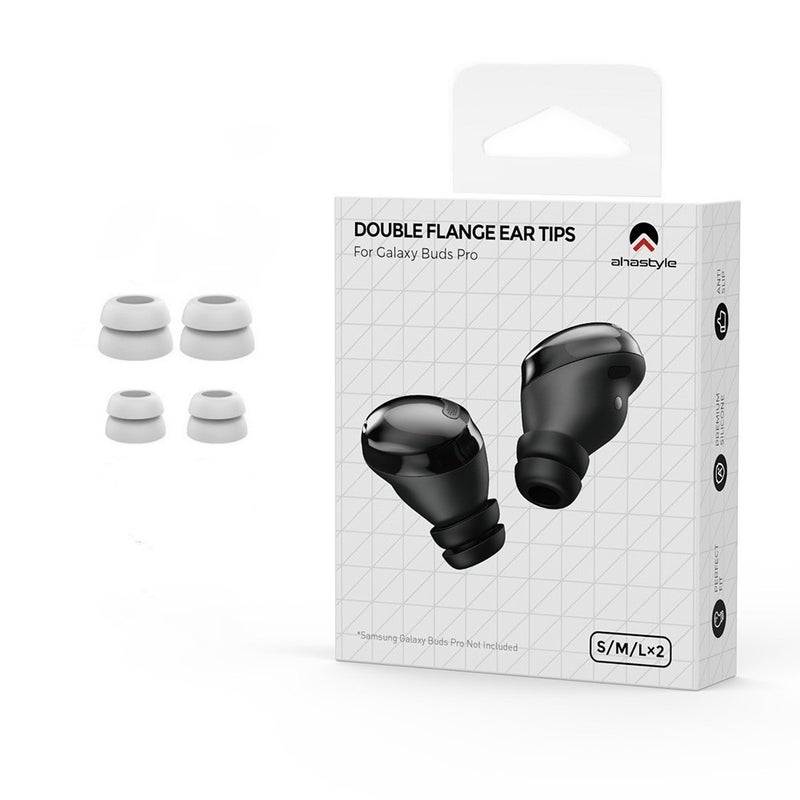 Samsung Buds Pro Silicone Eartips Caps Pair of White SL (Buds Pro) 