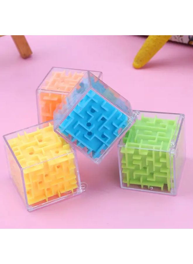 8Pcs Colorful 3D Maze Educational Toys Hand Game Stress Relief Gifts - Image 4