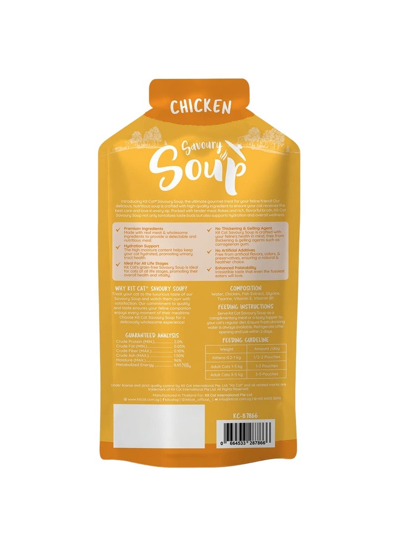 Kit Cat Savoury Soup Chicken 1 x 300grams  - Image 3