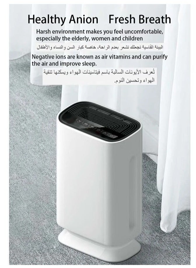 جوليفن - منقيات الهواء للغرفة، منقي هواء صغير مع وضع النوم بمستوى صوت منخفض - Image 1