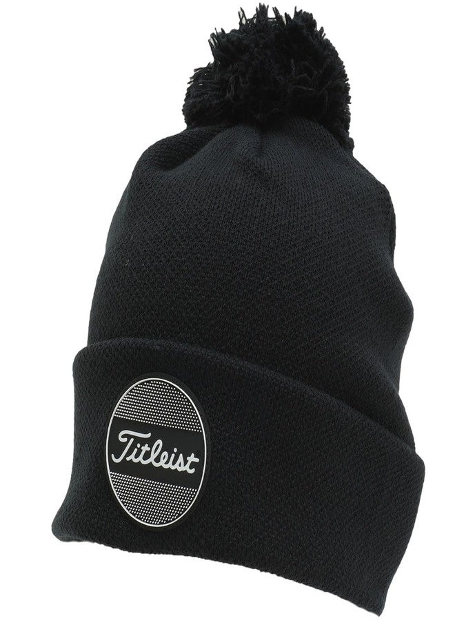 Titleist Golf Boardwalk Pom Pom Beanie Black