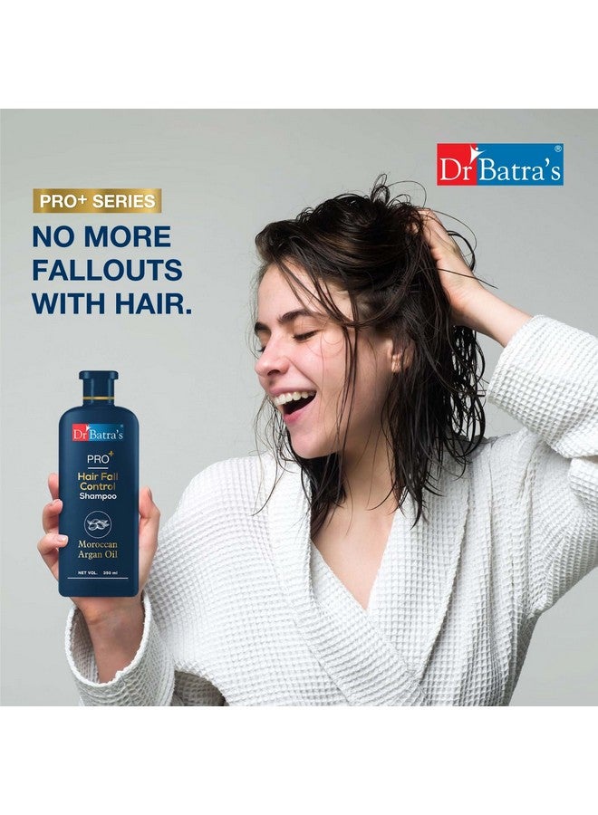 دكتور باترا شامبو برو + للتحكم في تساقط الشعر، 350 مل، شامبو زيت الأرغان المغربي للتحكم في تساقط الشعر، عبوة من قطعتين - Image 2