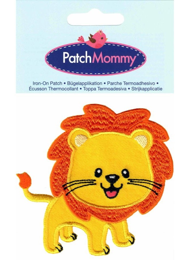 PatchMommy Lion Patch, Iron On/Sew On - Appliques For Kids Children - Image 2
