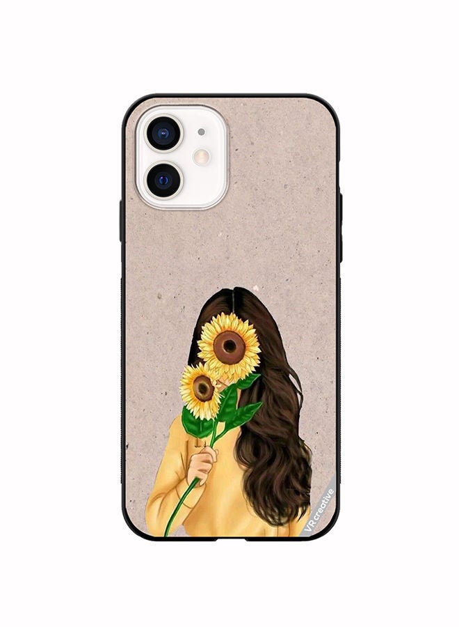 VR CREATIVE Protective Case Cover For Apple iPhone 11 Sunflower2 Design Multicolour - Image 1