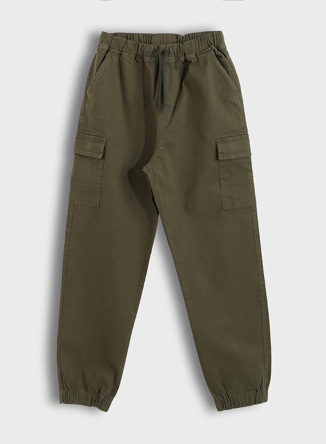 ال سي وايكيكي بنطال جوجر أولادي بخصر مطاطي - Image 1