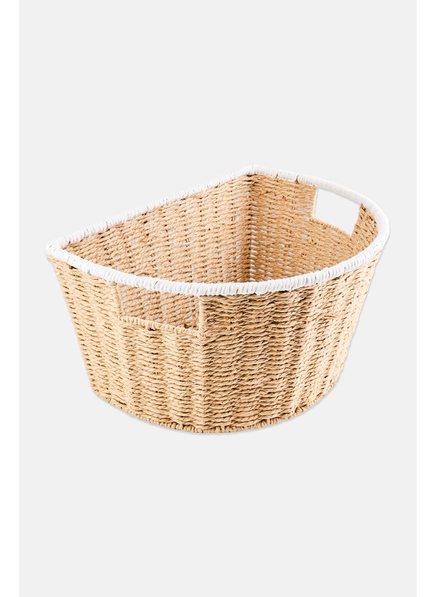 Muy Mucho Rattan Large Storage Basket,Multicolor  - Image 1