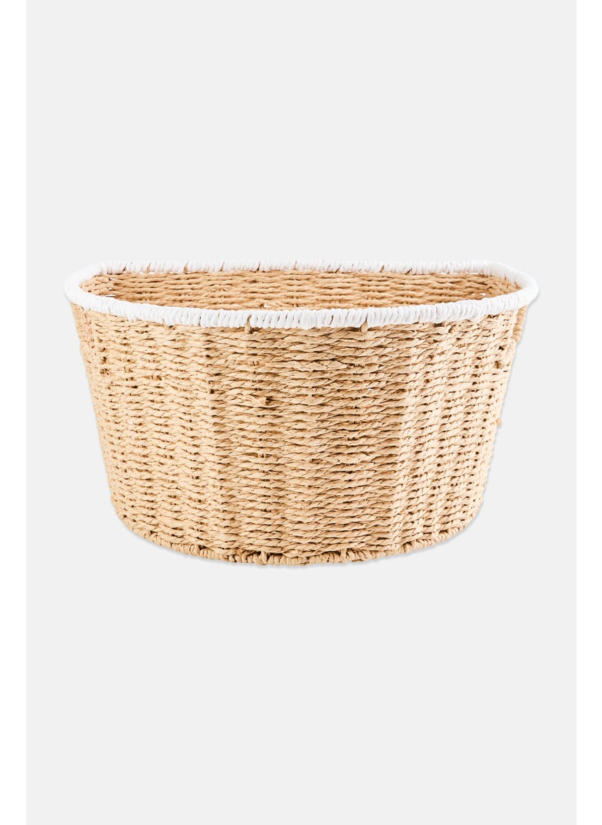 Muy Mucho Rattan Large Storage Basket,Multicolor  - Image 2