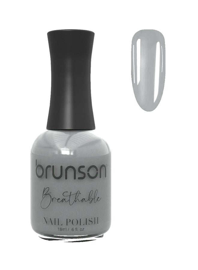 brunson Breathable Nail Polish Halal nail polish Wudu friendly Quick-Dry Vegan long lasting but easy peel off   18ml BH236