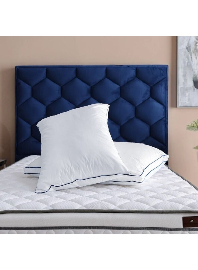 DANUBE HOME Slumber Down Alternative Pillow â€“ 50 X 75+5Cm | Cotton Pillow | Extra Soft Comfortable Sleeping Pillows For Bedroom - Image 1