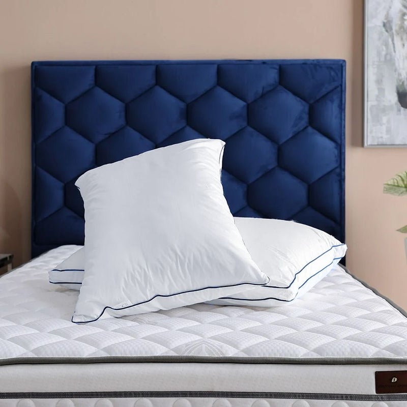 DANUBE HOME Slumber Down Alternative Pillow 50 X 75+5Cm | Cotton Pillow | Extra Soft Comfortable Sleeping Pillows For Bedroom - Image 1