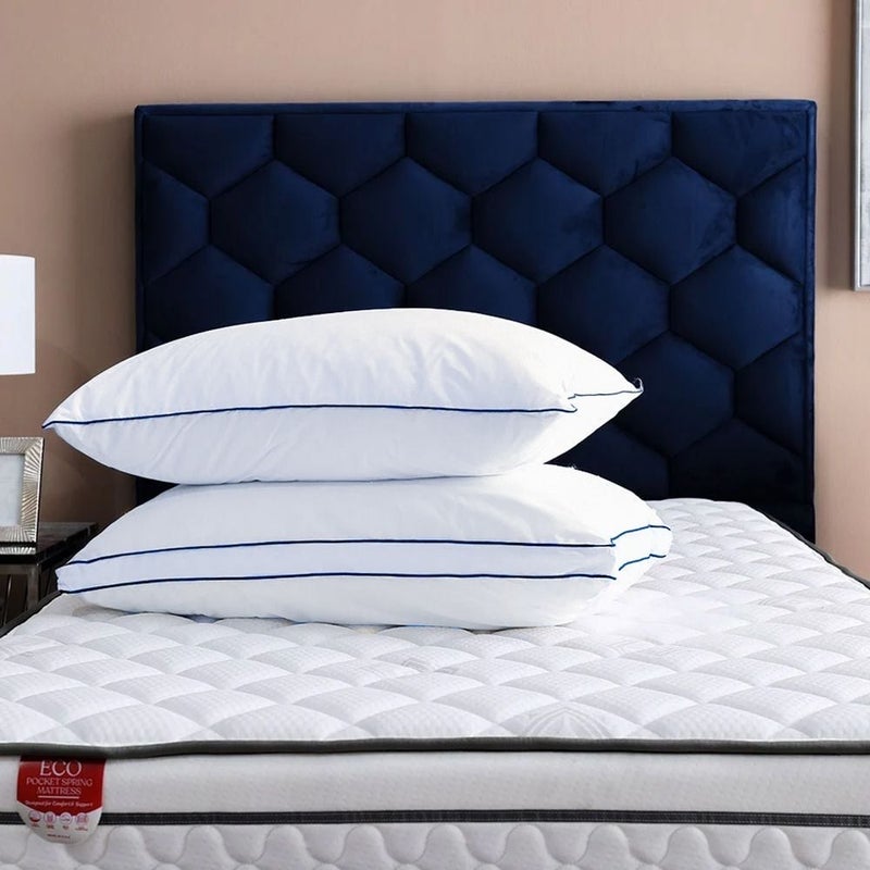 DANUBE HOME Slumber Down Alternative Pillow 50 X 75+5Cm | Cotton Pillow | Extra Soft Comfortable Sleeping Pillows For Bedroom - Image 2