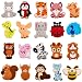 Ebristar Silicone Focal Beads 20 Pcs Cute Animals Focal Beads for Pens Characters Silicone Charm Beads Accessory Kit for Beaded Pens Keychain Making DIY Handmade Crafts - Image 2