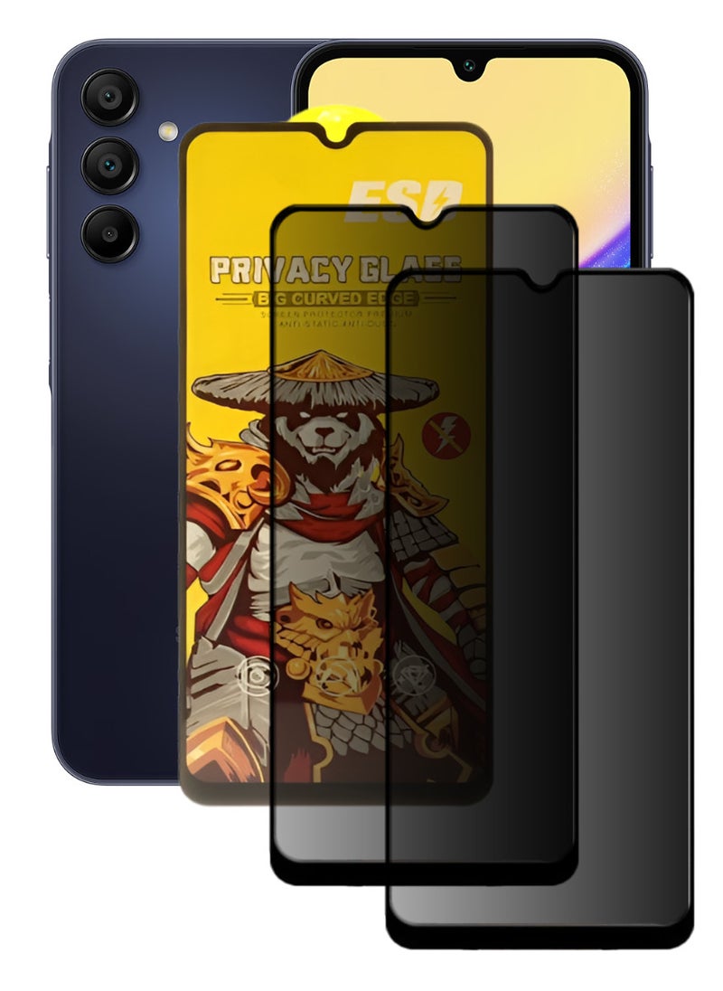 ESD 2 Pieces Tempered Dustproof Glass Screen Protector Compatible For Samsung Galaxy A15 5G - Image 1