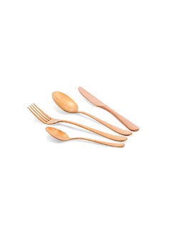 Amefa 24-Piece Vintage PVD Coated Stainless Steel Cutlery Set Copper 1133X1B3X1C40  - Image 3