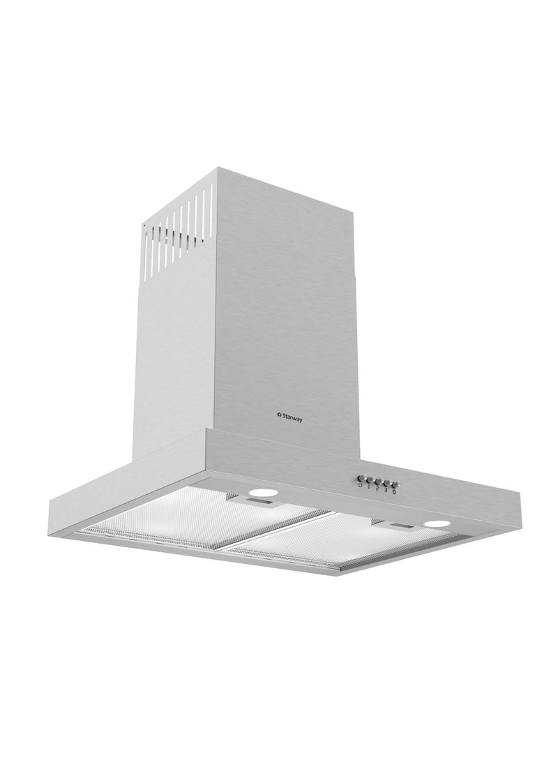 Starway 60x45cm Wall Ranger Hood, 1000 Watt, T Type, Silver, 3 Filters, 3 Speeds, , 2 Lights, High Quality.  - Image 2
