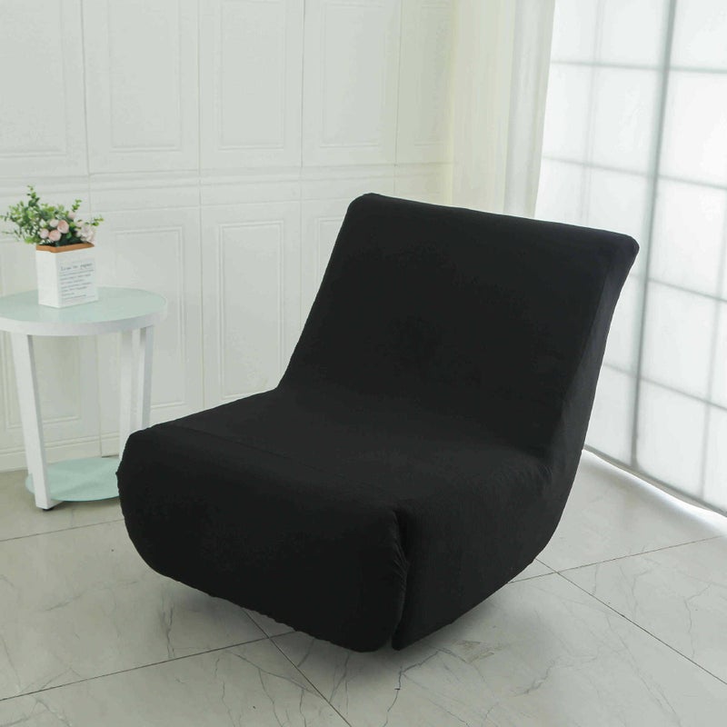 Functional Caterpillar Sofa Cover All-inclusive Elastic Thickened One-piece Lazy Sofa Cover Dustproof plaid black