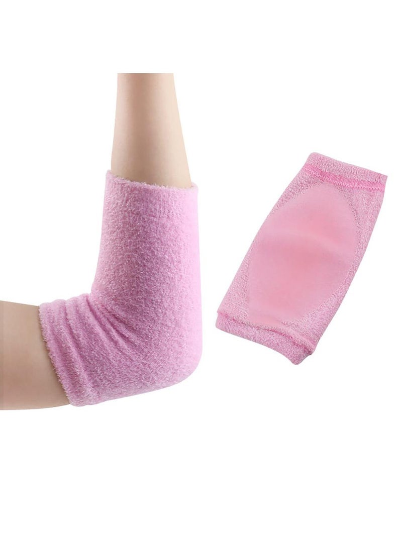 Sweet seven 2 Pairs of Elbow Moisturizing Sleeves - Gel Cover for Elbow Protection - Sports Support Brace for Spa, Beauty, and Home Use - Image 4