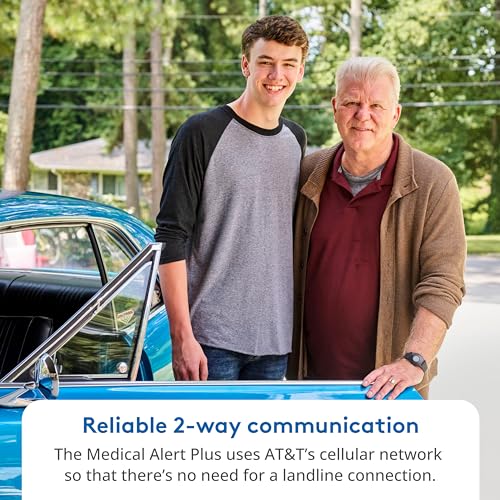 ADT Medical Alert Plus - in-Home Medical Alert System for Seniors - Cellular 4G Coverage, 600ft Pendant Range, Home Temperature Monitoring, 24/7 U.S. Based Monitoring (Fall Detection Pendant) - Image 4
