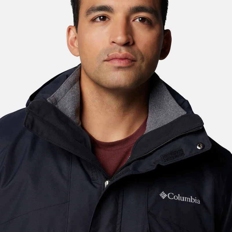 Columbia Black Men's Bugaboo III Fleece Interchange Hiking Jacket for Men | Best Price UAE