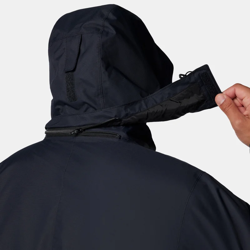 Columbia Black Men's Bugaboo III Fleece Interchange Hiking Jacket for Men | Best Price UAE
