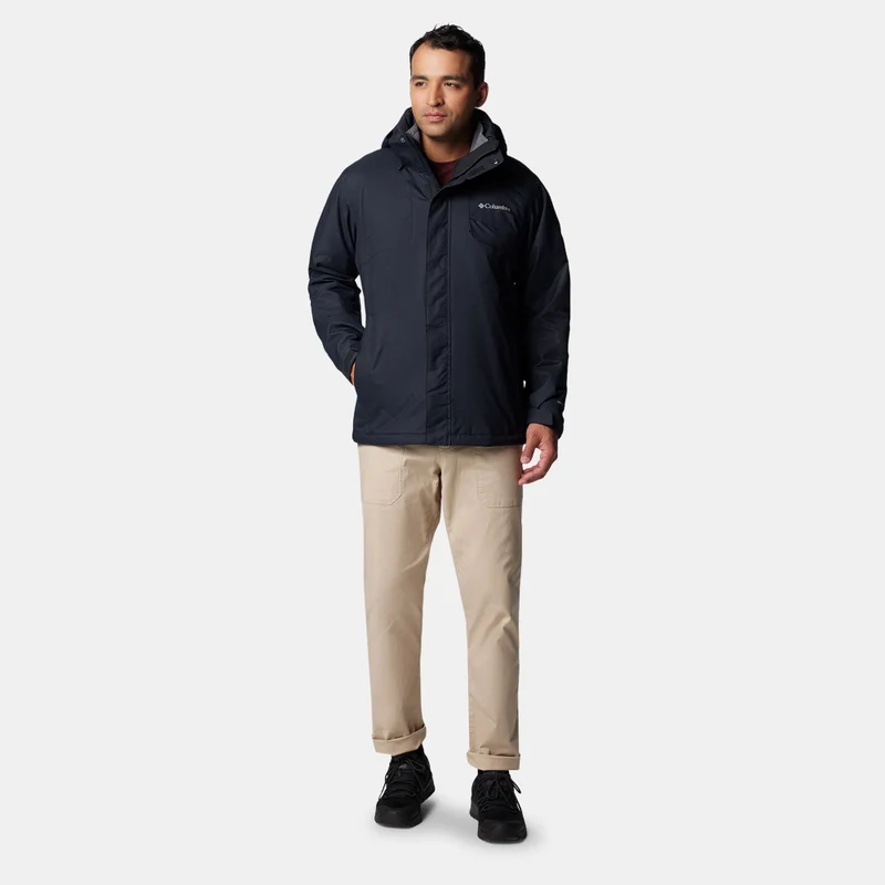 Columbia Black Men's Bugaboo III Fleece Interchange Hiking Jacket for Men | Best Price UAE