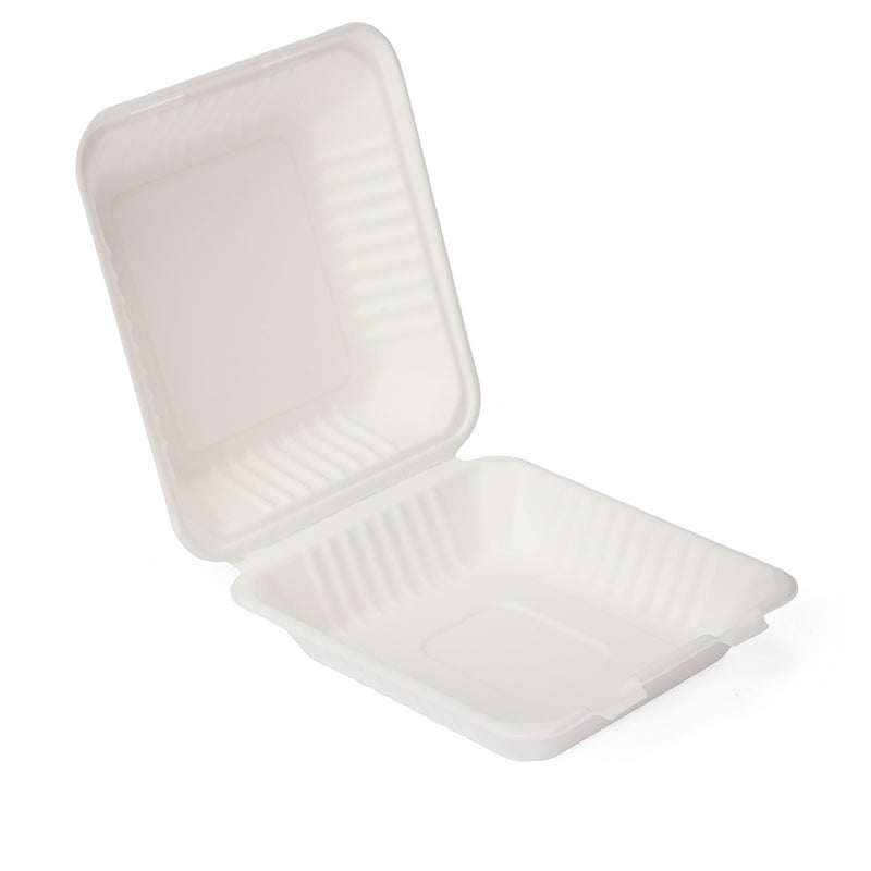 Eco-friendly Paper To-Go Box, Square - Image 1