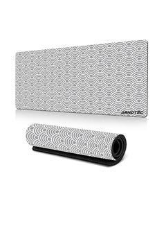 Large Size Laptop PC Gaming Mouse Pad ( 40x90cm)Anti-Skid Mousepad Large Keyboard Mouse Pad Desk Mat with Stitched Edges