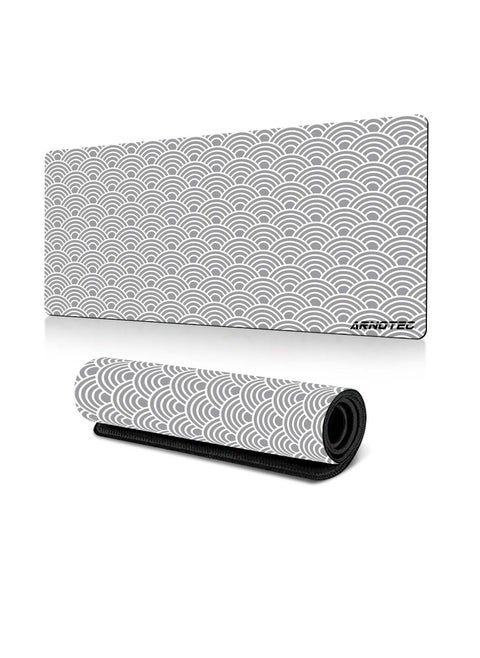 Large Size Laptop PC Gaming Mouse Pad ( 40x90cm)Anti-Skid Mousepad Large Keyboard Mouse Pad Desk Mat with Stitched Edges