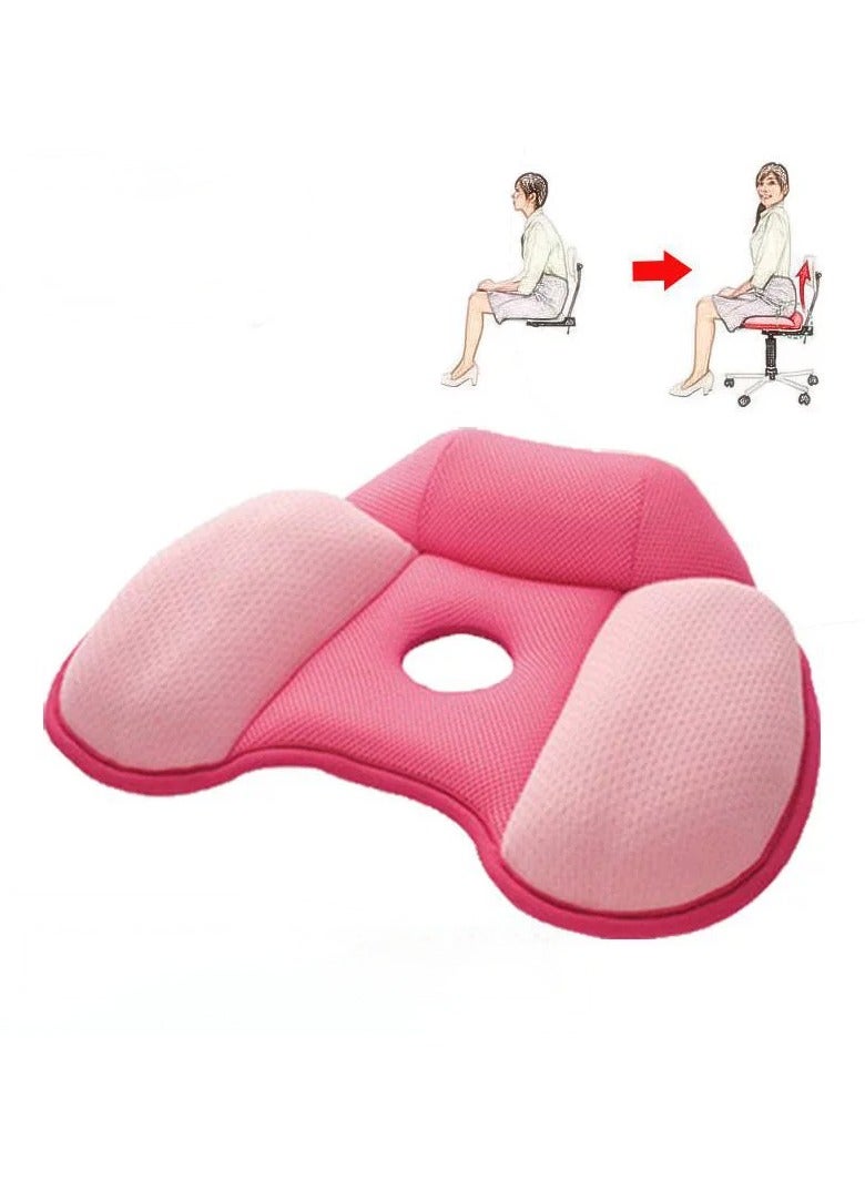 Seat Cushion, Shock Absorption And Pressure Reduction,U Shaped Seat Cushion, With Breathable Holes, Ergonomic Cotton Pad Suitable For Office Chairs, Cars, Men And Women's Outdoor, Indoor Home, Bedroom - Image 1