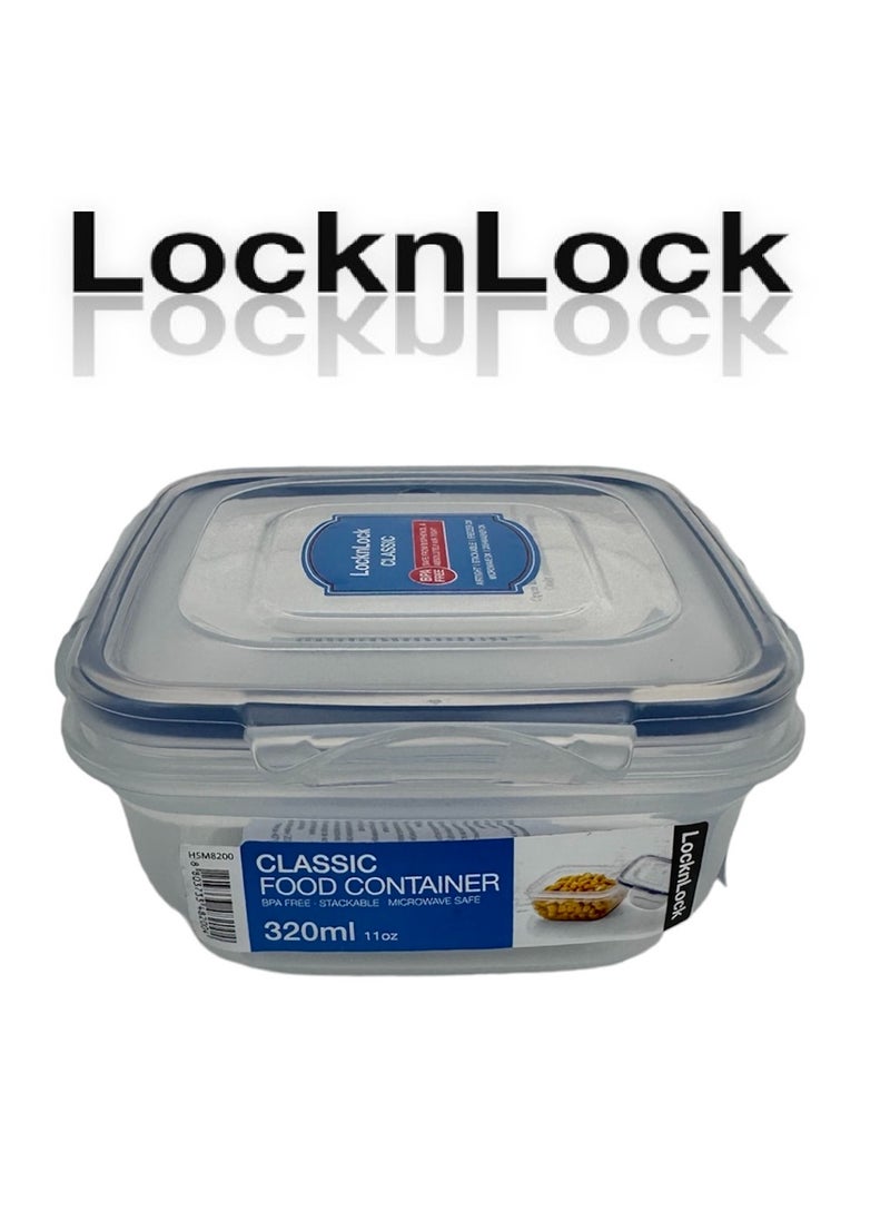 LOCK & LOCK LocknLock Zen Style Food Container – 320 ml BPA-Free Plastic Storage Solution for Safe and Stylish Food Organization  - Image 2