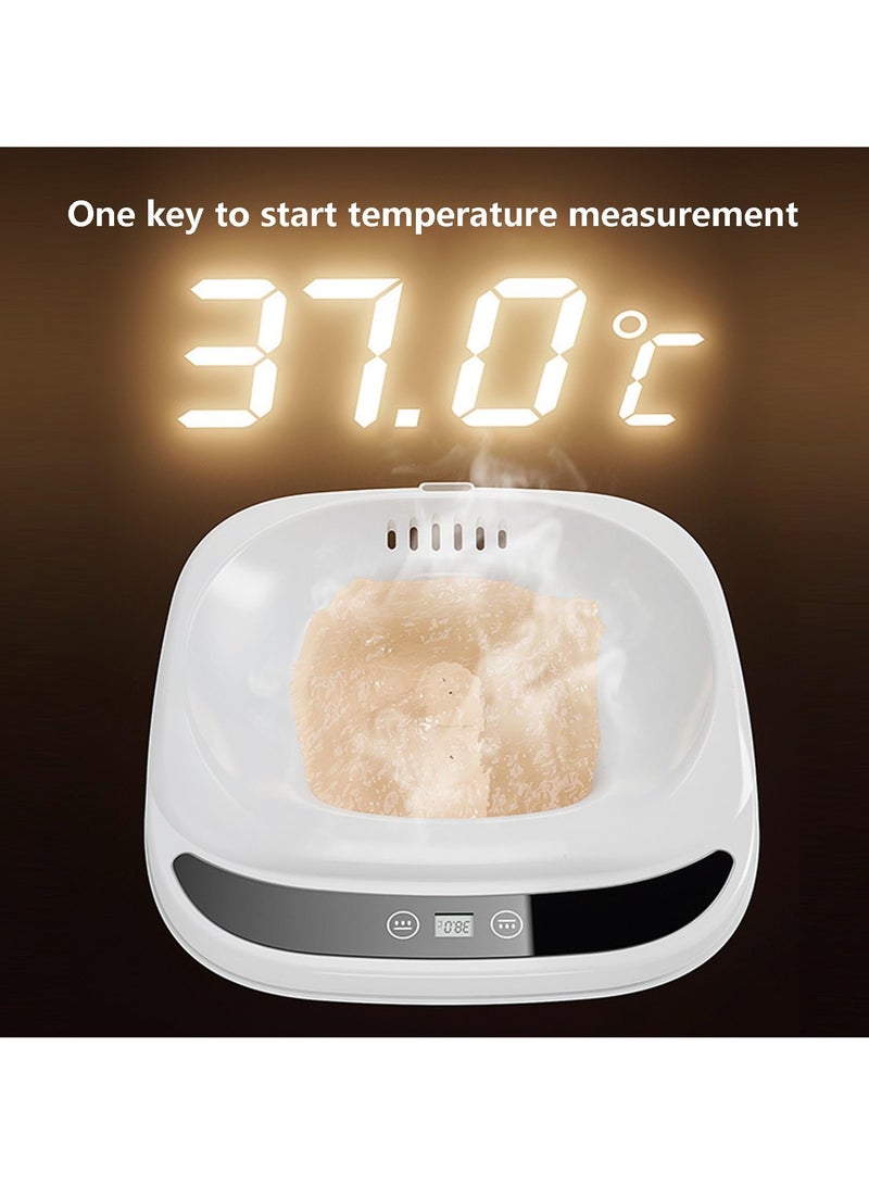 SYOSI Electric Sitz Bath for Toilet Seat Hemorrhoids Postpartum Care Bowl Sitz Baths Salts Tub for Women Men Sits Bath Soak Pan Butt Bath Basin Portable Water Spray Style Relief of Anal Inflammation - Image 3