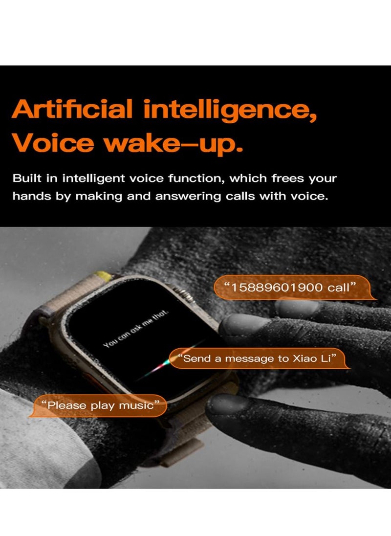 AROAQ - T900 Ultra Wireless Charging Smart Watch - Image 1