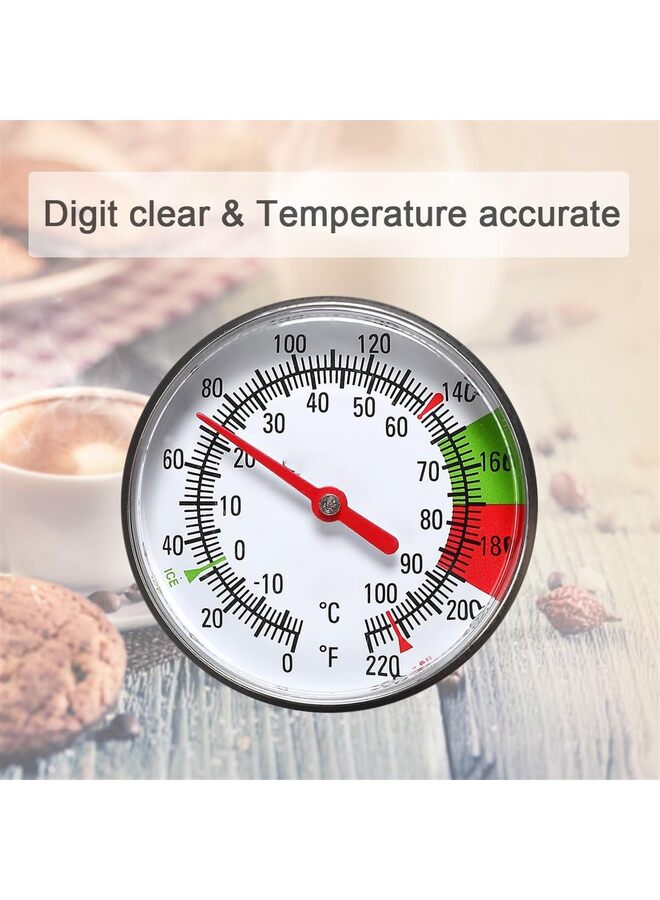 LAMAY Instand Read 2-Inch Dial Thermometer,Best for The Coffee Drinks,Chocolate Milk Foam - Image 3