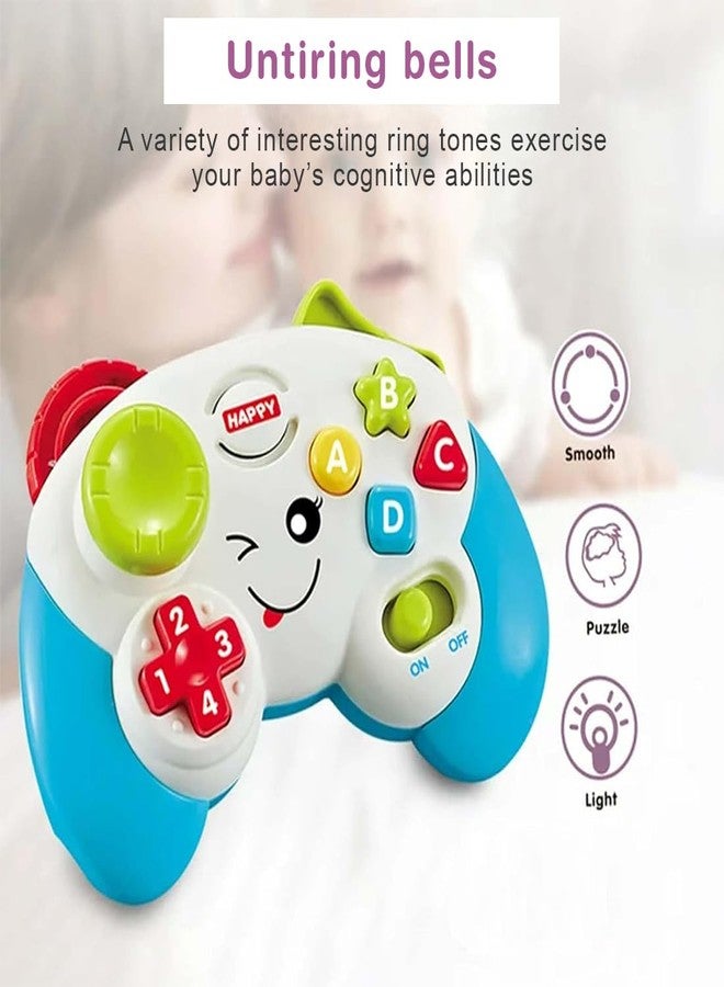 Wembley Interactive Learning Game Controller Toy | Music & Lights, Early Educational Baby & Toddler Activity Toy for Boys & Girls, Ages 6 Months & Up | Fun Pretend Play Video Game for Preschool Kids - Image 4