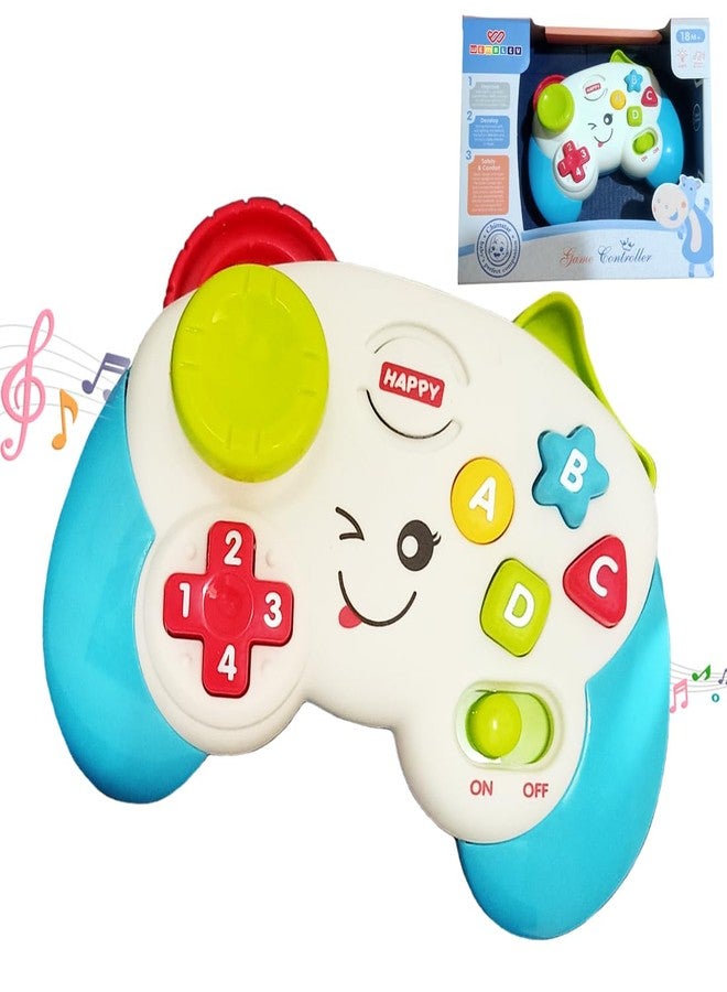 Wembley Interactive Learning Game Controller Toy | Music & Lights, Early Educational Baby & Toddler Activity Toy for Boys & Girls, Ages 6 Months & Up | Fun Pretend Play Video Game for Preschool Kids - Image 1