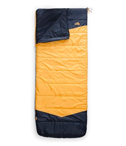 The North Face Dolomite One 15F / -9C, 3-in-1 Insulated Sleeping Bag | Water Repellent, Rectangular Shape, Fleece Lined Mid Layer, Hyper Blue/Radiant Yellow-NPF, Regular - Image 2
