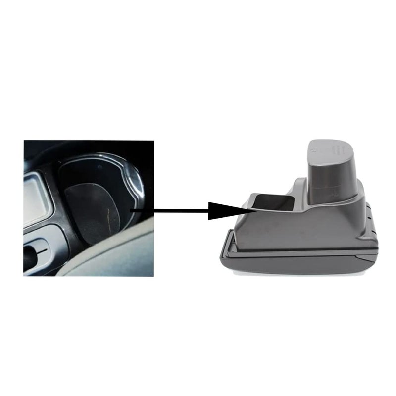 Tocsho Consoles Armrest for Nissan Juke 2010-2017 Center Console Box Armrest Box with USB Charge Black Stitching - Image 2