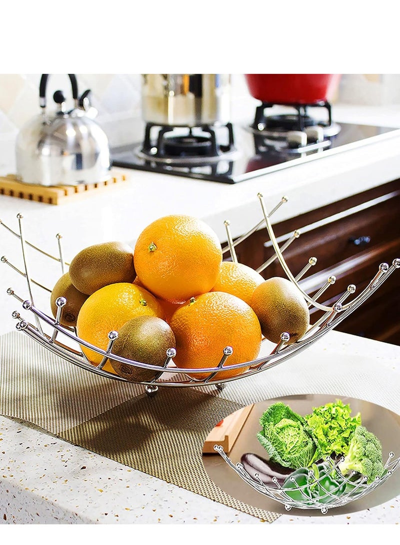 لوفت سلة فواكه,L30XP30XH14CMS,فضي,حديد-125020 - Image 3