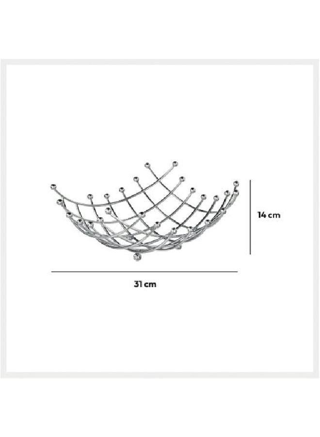 لوفت سلة فواكه,L30XP30XH14CMS,فضي,حديد-125020 - Image 2