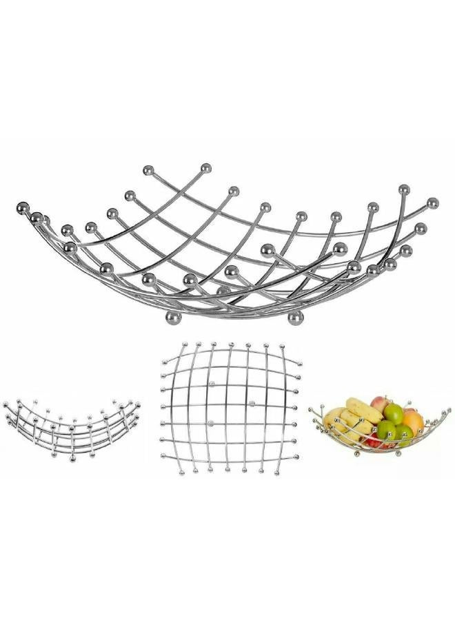 لوفت سلة فواكه,L30XP30XH14CMS,فضي,حديد-125020 - Image 4