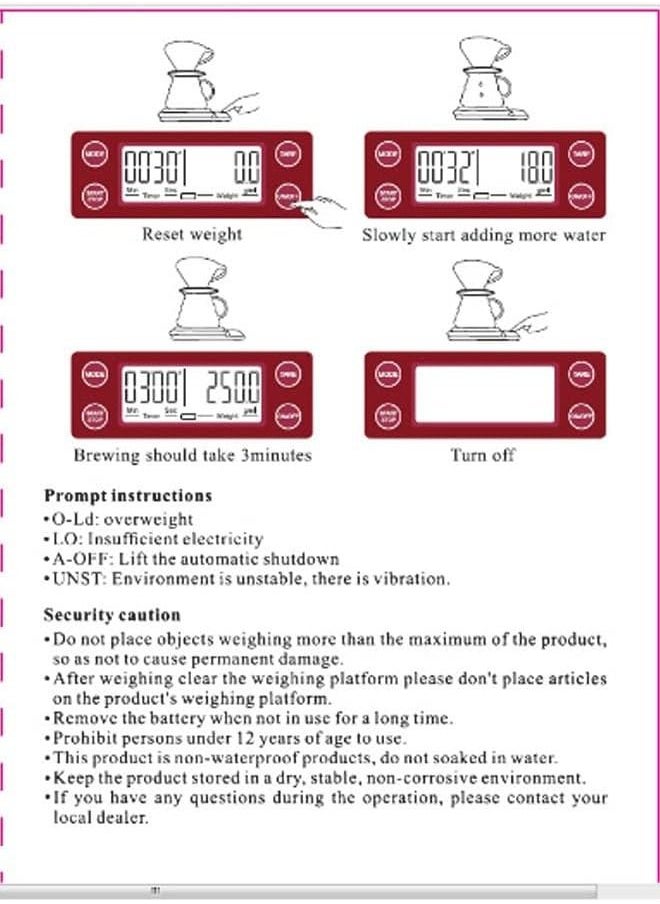 LCD Display Coffee Drip Scale - 5kg/0.1g - pzsku/Z6F1437661258B6CE992FZ/45/_/1690957324/3ee08536-b656-4e52-8f06-91737de4eab1